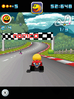 game racing 3d java 240x320