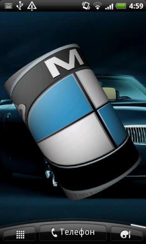 BMW 3D Logo Live Wallpaper - Интерактивное приложение об одном из