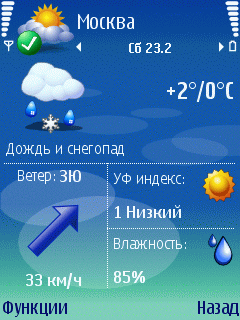   Nokia: Handy Weather
