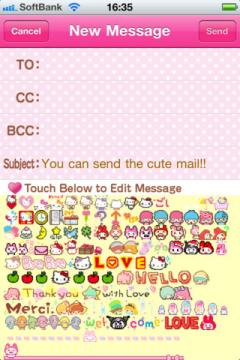 HELLO KITTY MAIL with SANRIO CHARACTERS