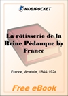 La rotisserie de la Reine Pedauque for MobiPocket Reader