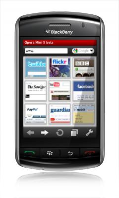 Opera Mini for BlackBerry