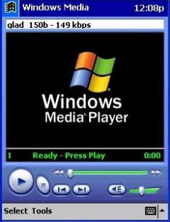 Windows Media Player  for Pocket PC