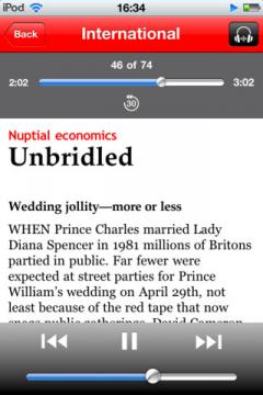 The Economist for iPhone