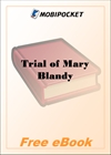 Trial of Mary Blandy for MobiPocket Reader
