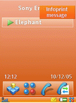 Orange Rd Theme UIQ -   Symbian UIQ3.