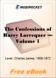 The Confessions of Harry Lorrequer - Volume 1 for MobiPocket Reader