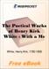 The Poetical Works of Henry Kirk White : With a Memoir by Sir Harris Nicolas for MobiPocket Reader