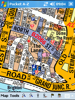 Brighton Pocket A-Z Map