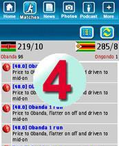 Cricinfo Mobicast