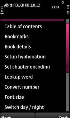 EPUB reader