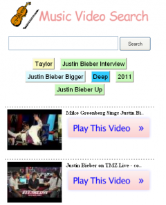 Music Video Search