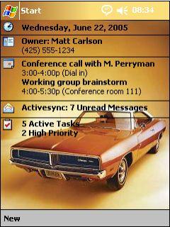 1969 Dodge Charger AV Theme for Pocket PC
