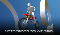 Motocross stunt trial