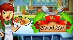 My salad bar: Healthy food shop manager