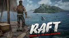 Raft survival in the ocean simulator