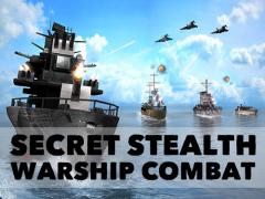 Secret stealth warship combat