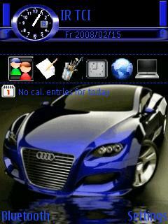 Blue Audi Locus