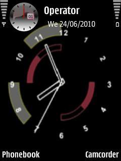 Analog Swf Clock