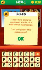 2 Pics 1 Phrase Word Game