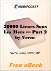20000 Lieues Sous Les Mers - Part 2 for MobiPocket Reader