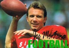 Joe Montana football