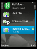 Huuked - mobile file sharing