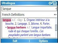 Ultralingua French Definitions and Synonyms