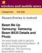 Wireless and Mobile News Mobile Website