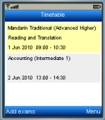 SQA Exam Timetable Builder