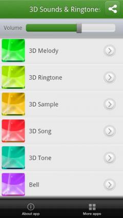 3D Sounds & Ringtones