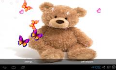 3D Teddy Bear Live Wallpaper