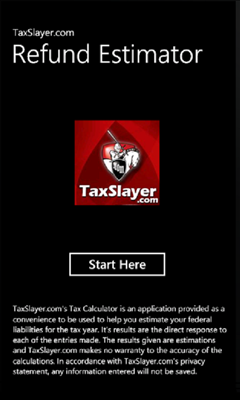 Tax Calculator by TaxSlayer.com