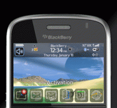 9000 Beach Holiday Blackberry theme Target OS 4.6