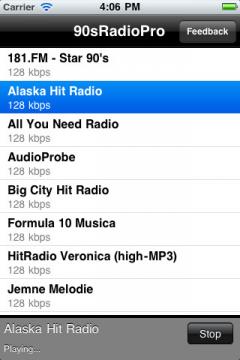 90s Radio Pro for iPhone/iPad