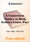 A Connecticut Yankee in King Arthur's Court, Part 3 for MobiPocket Reader