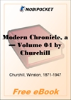A Modern Chronicle - Volume 04 for MobiPocket Reader