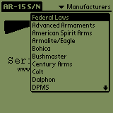 AR-15 Serial Number List