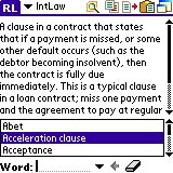 AW International Law Dictionary (Palm OS)