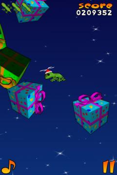 Acrobat Gecko Christmas for iPhone/iPad
