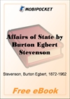Affairs of State for MobiPocket Reader