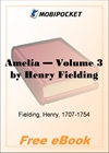 Amelia, Volume 3 for MobiPocket Reader