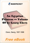 An Egyptian Princess - Volume 09 for MobiPocket Reader