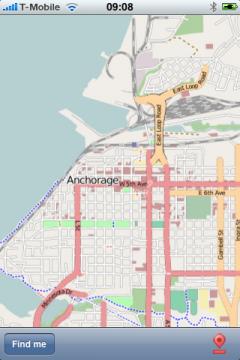 Anchorage Street Map Lite