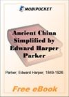 Ancient China Simplified for MobiPocket Reader