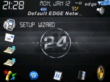 Animated "24" Theme for BlackBerry