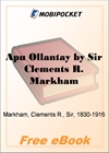 Apu Ollantay for MobiPocket Reader