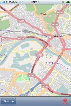 Arnhem Street Map