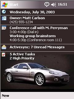 Aston-Martin Theme for Pocket PC