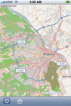 Augusta (GA, USA) Map Offline